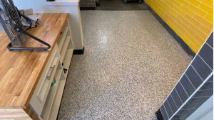 Commercial concrete coating services North County Synthetic Coatings