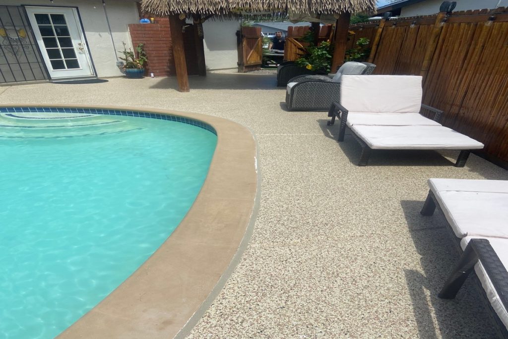 pool deck coating services North County Synthetic Coatings